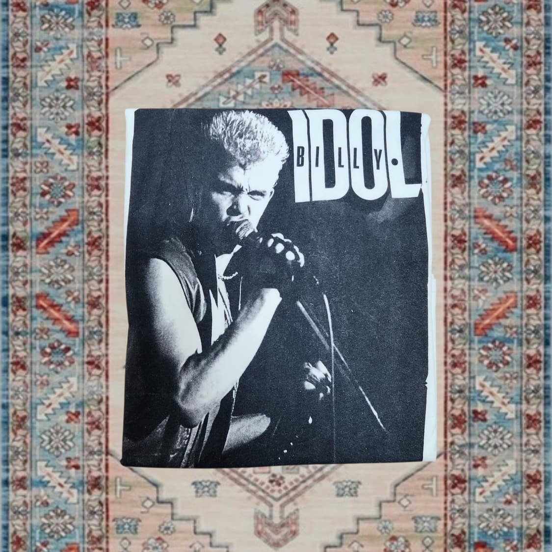 Gildan Billy Idol 빈티지 그래픽 티셔츠 (L) 상품이미지1