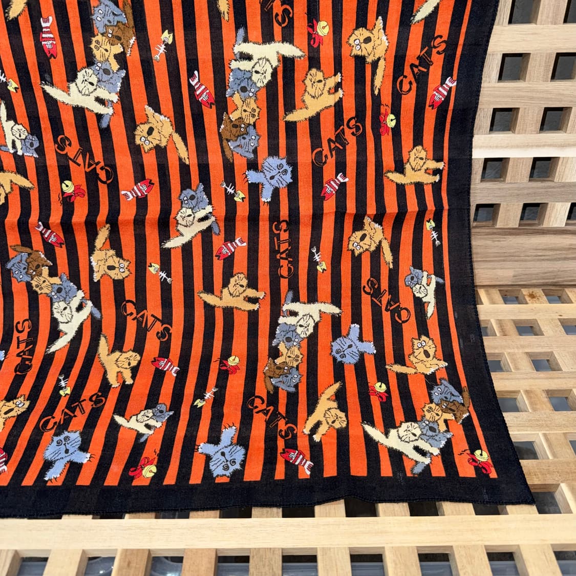 빈티지 고양이 반다나  상품이미지2