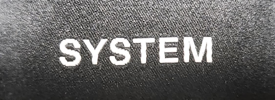 SYSTEM 블랙 나일론 반팔 롱원피스 가슴둘레 82 상품이미지3