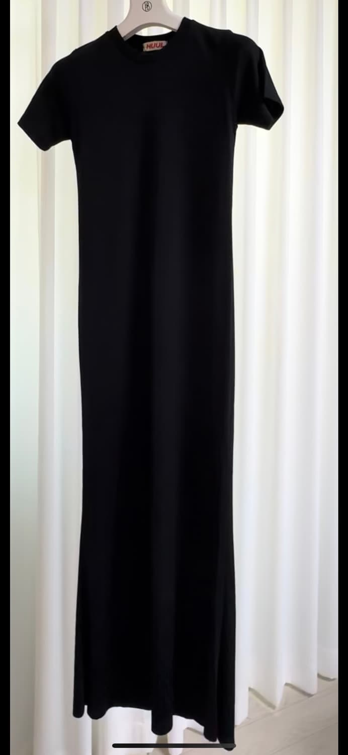 HUUL 롱원피스 블랙 상품이미지2