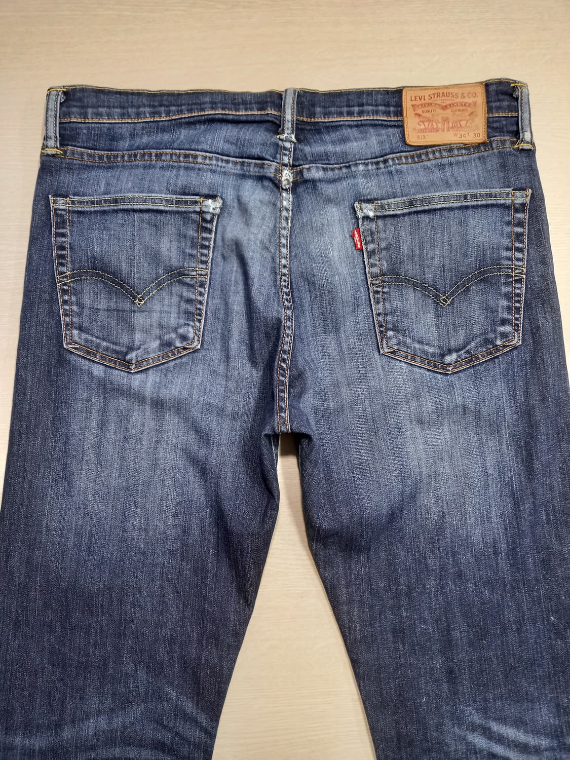 35 리바이스513 워싱 스판 일자진 35-255 상품이미지4