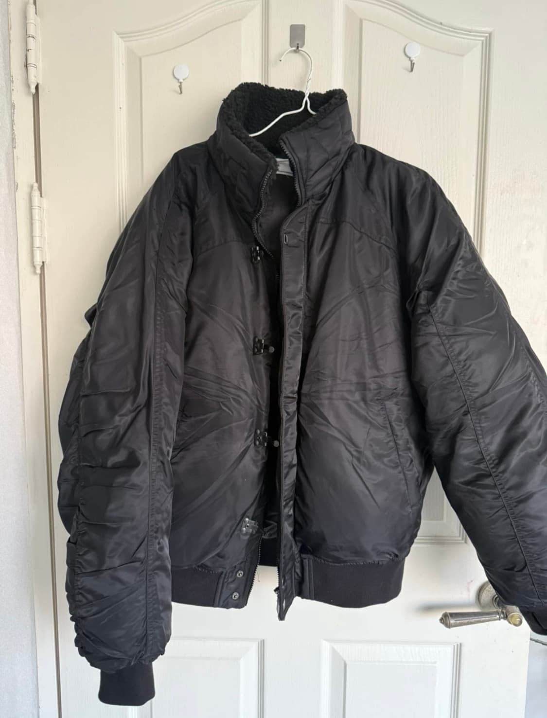 노매뉴얼 K.L 봄버 자켓 블랙 M 상품이미지1