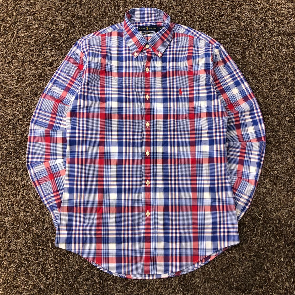 폴로 랄프로렌 코튼 체크 셔츠 상품이미지1