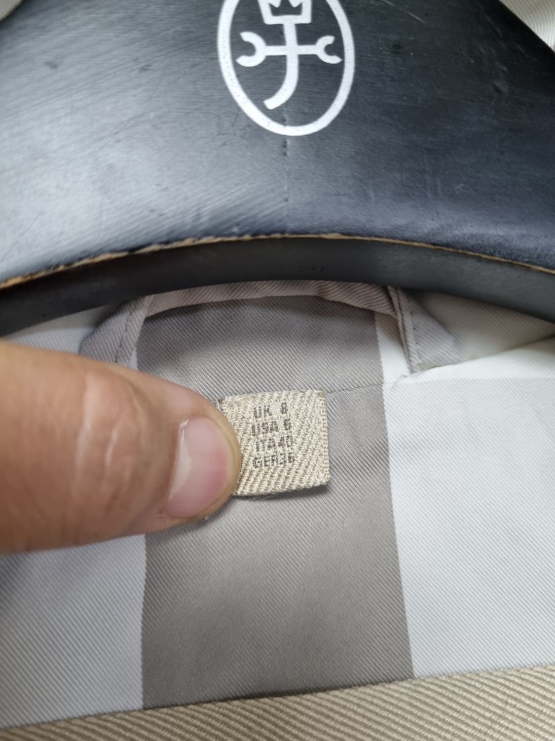 [uk8/정품] 버버리 그레이체크 후드 바람막이 상품이미지8