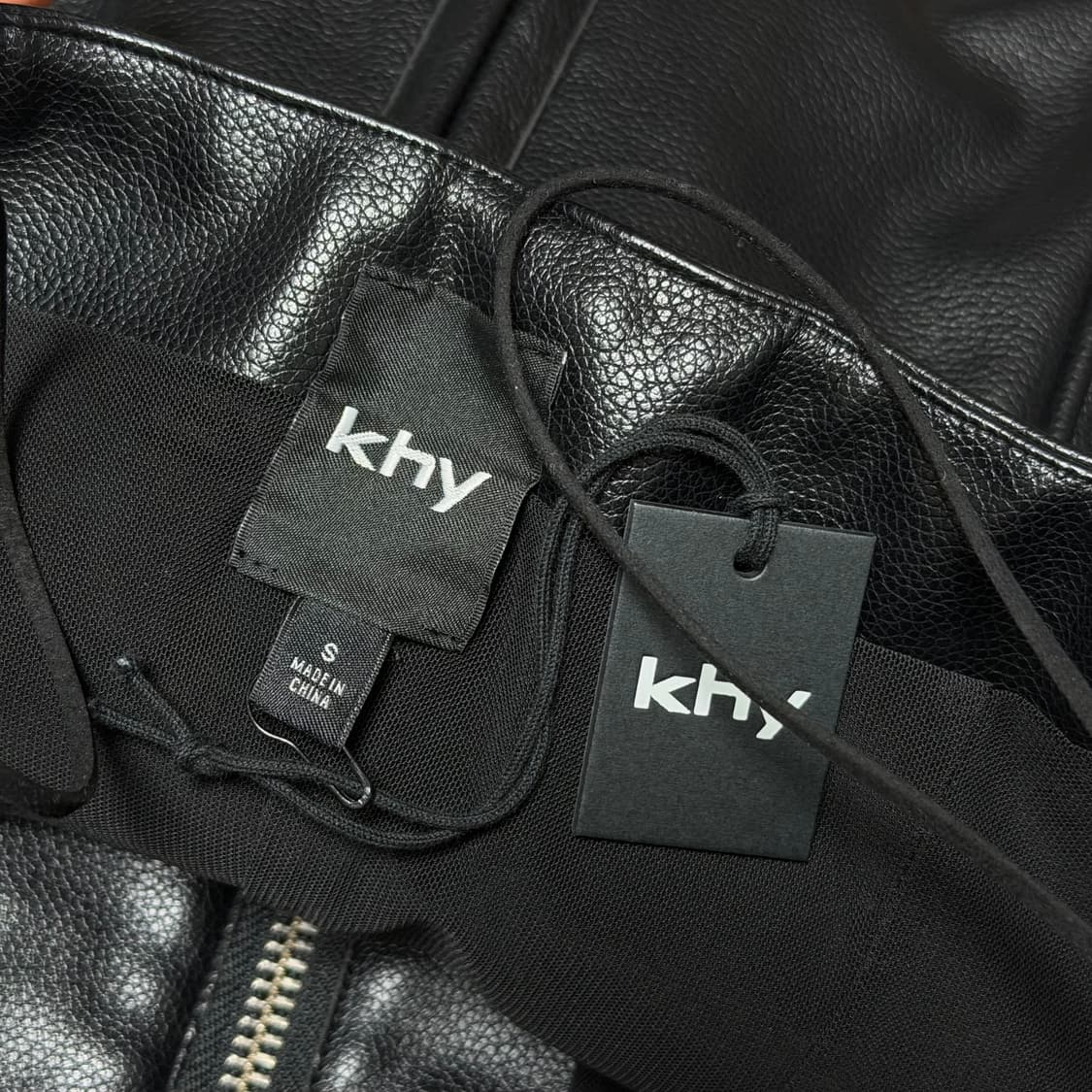 KHY 스트랩리스 미니 드레스 블랙 S (새상품·택있음) 상품이미지4