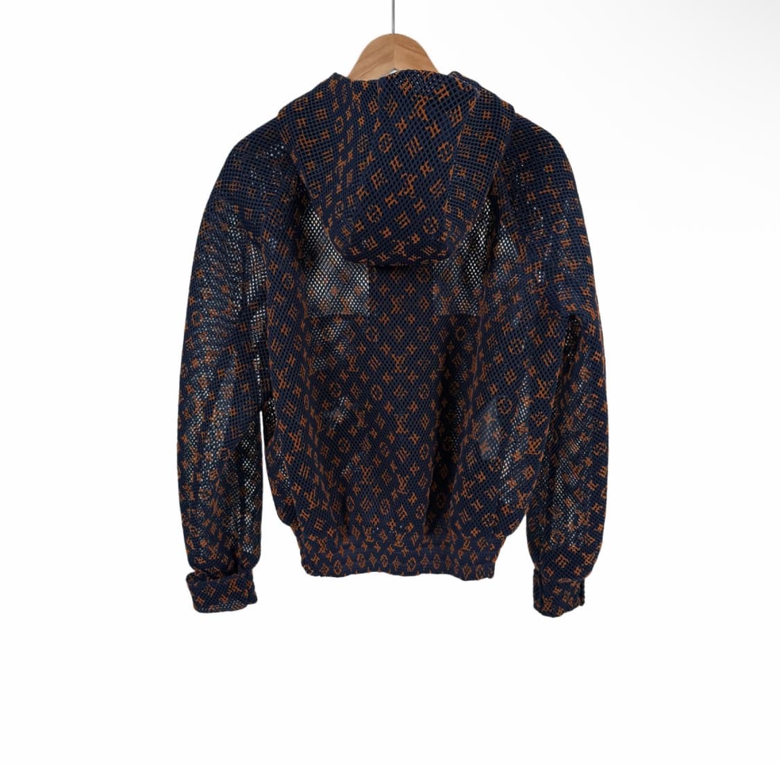 [46] 루이비통 남성 그라디언트 모노그램 메쉬 후드 블루종 자켓 오렌지 상품이미지2