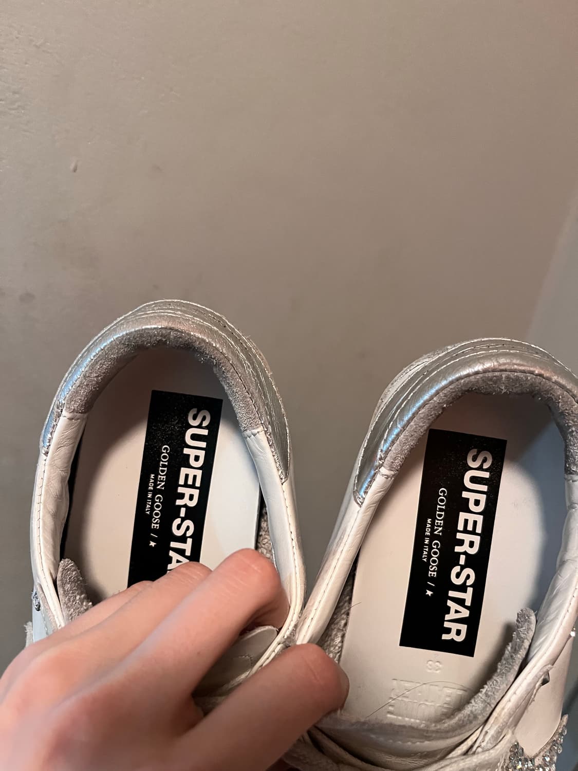 골든구스 슈퍼스타 실버탭 커스터마이즈드 상품이미지4