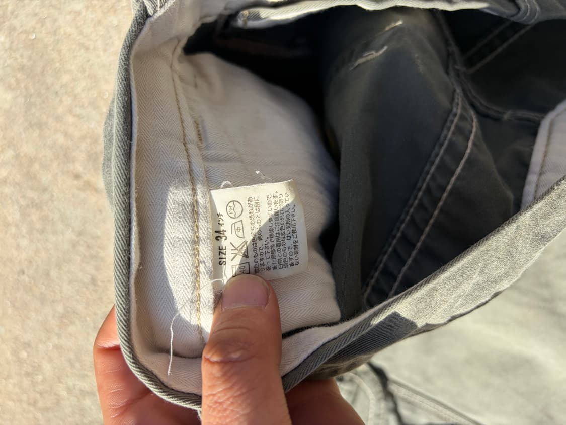 Levi’s 카키 카고 팬츠 34  상품이미지6