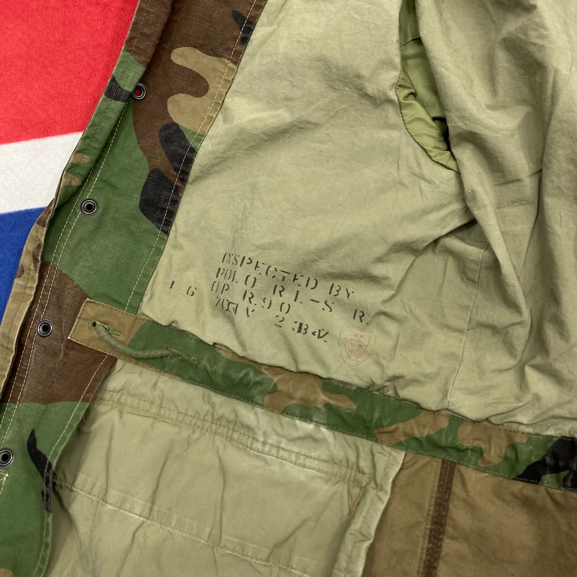 폴로 타이거와펜 M-65 필드자켓 XS  상품이미지8