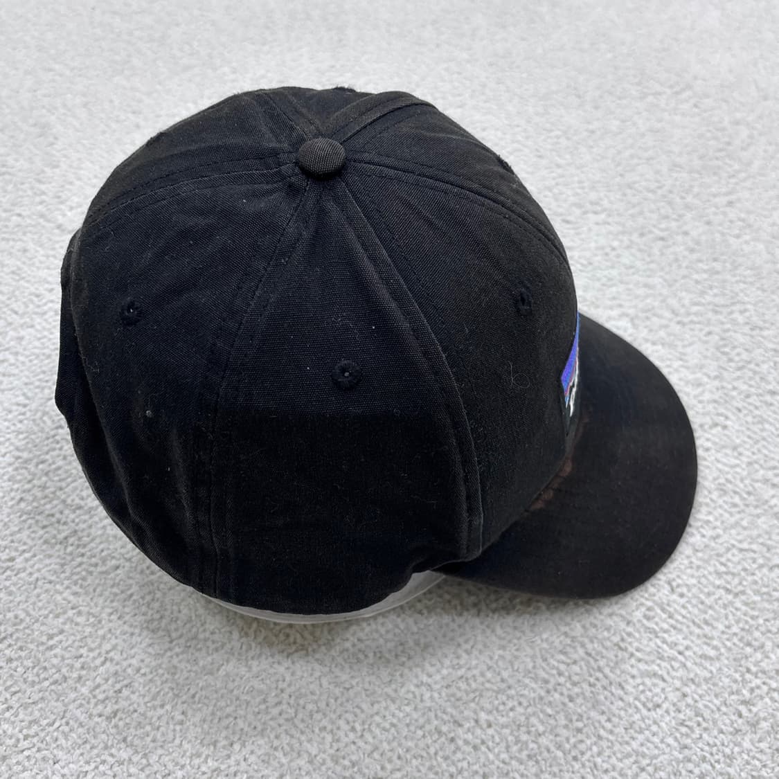 F 파타고니아 블랙 볼캡 (오염확인) 0406E 상품이미지4