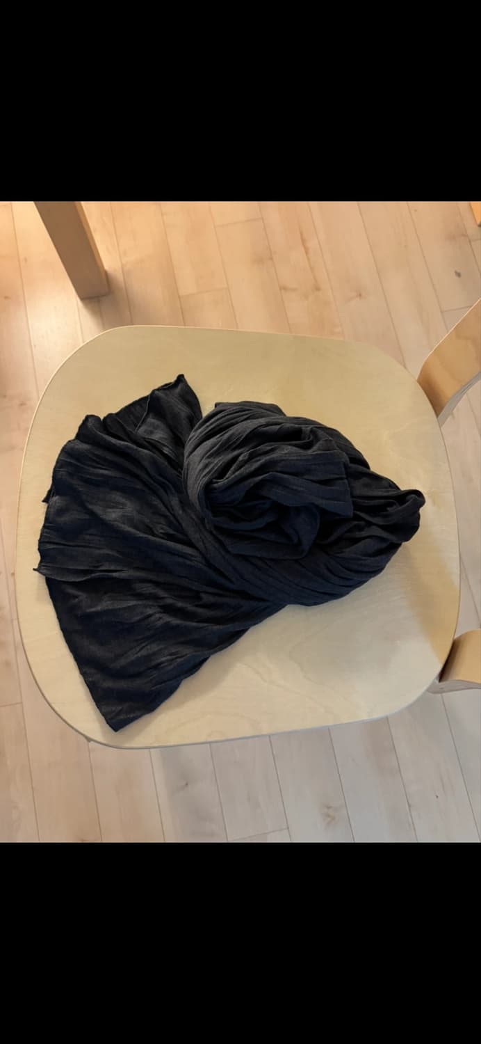 브리즈아카이브 Rutz Scarf - charcoal 상품이미지1