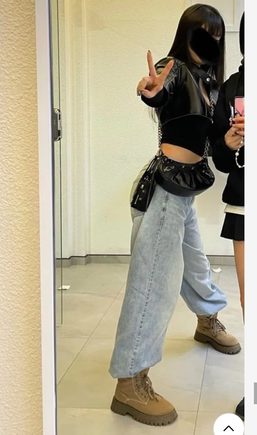 배드블러드 빅터 크롭 레이싱 자켓 상품이미지6