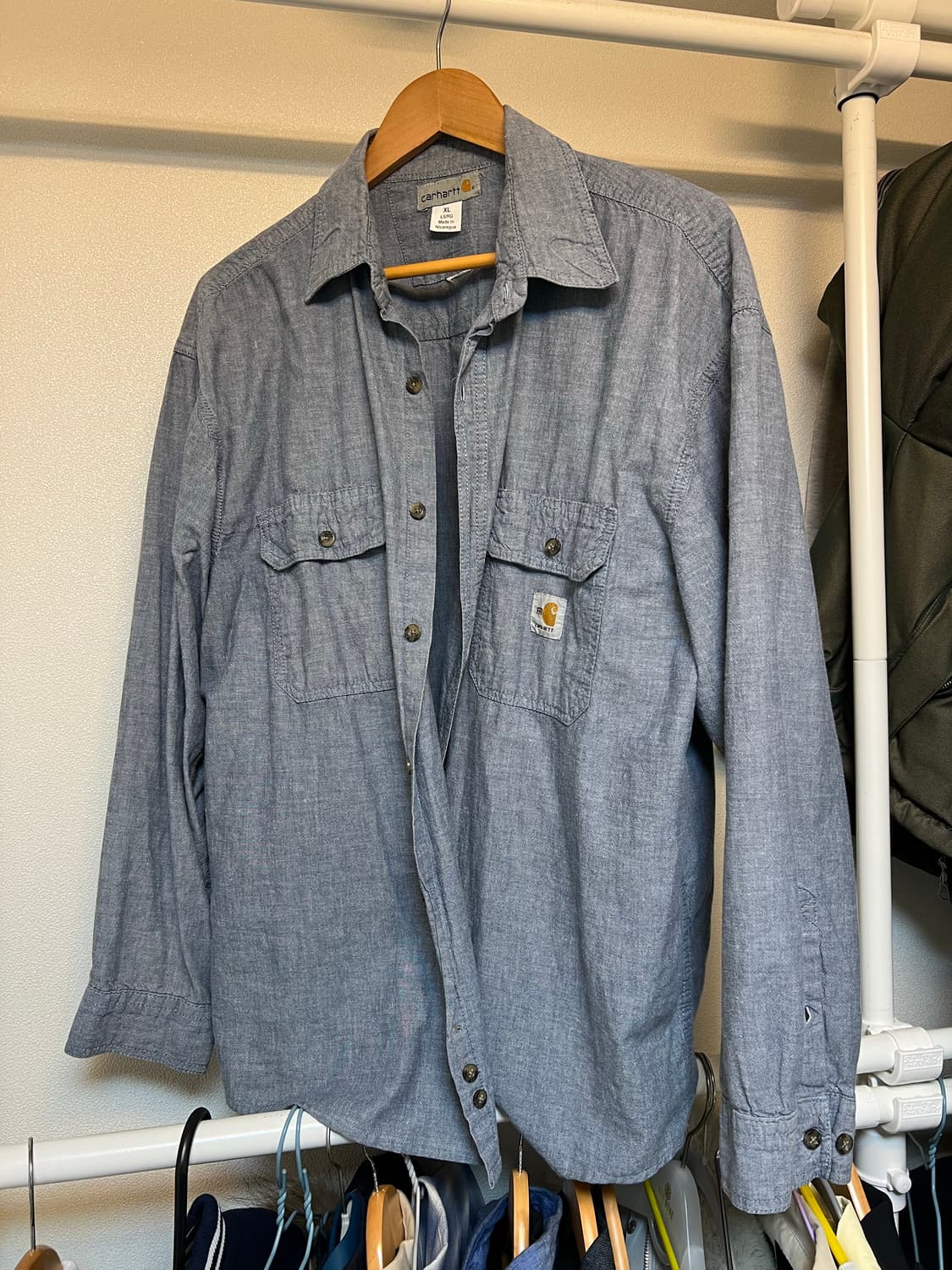 칼하트 워크셔츠 상품이미지1