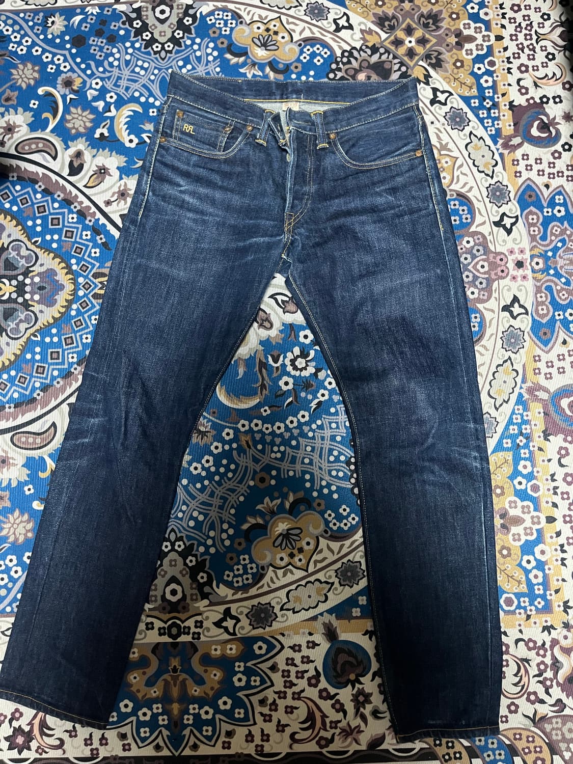 더블알엘 슬림핏 셀비지 데님 상품이미지2