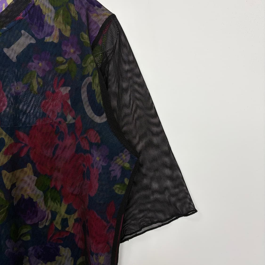 장폴고티에 파워네트 레이어드 메쉬 반팔 티셔츠 상품이미지3