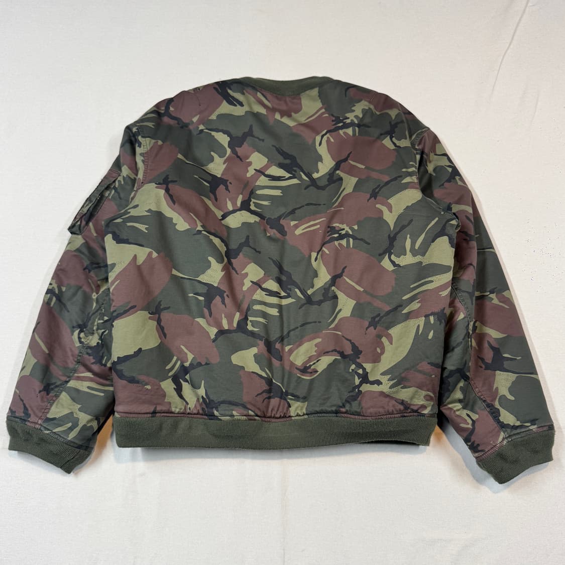 XL) 나이키 카모 우븐 MA-1 플라이트 자켓 항공점퍼 상품이미지6