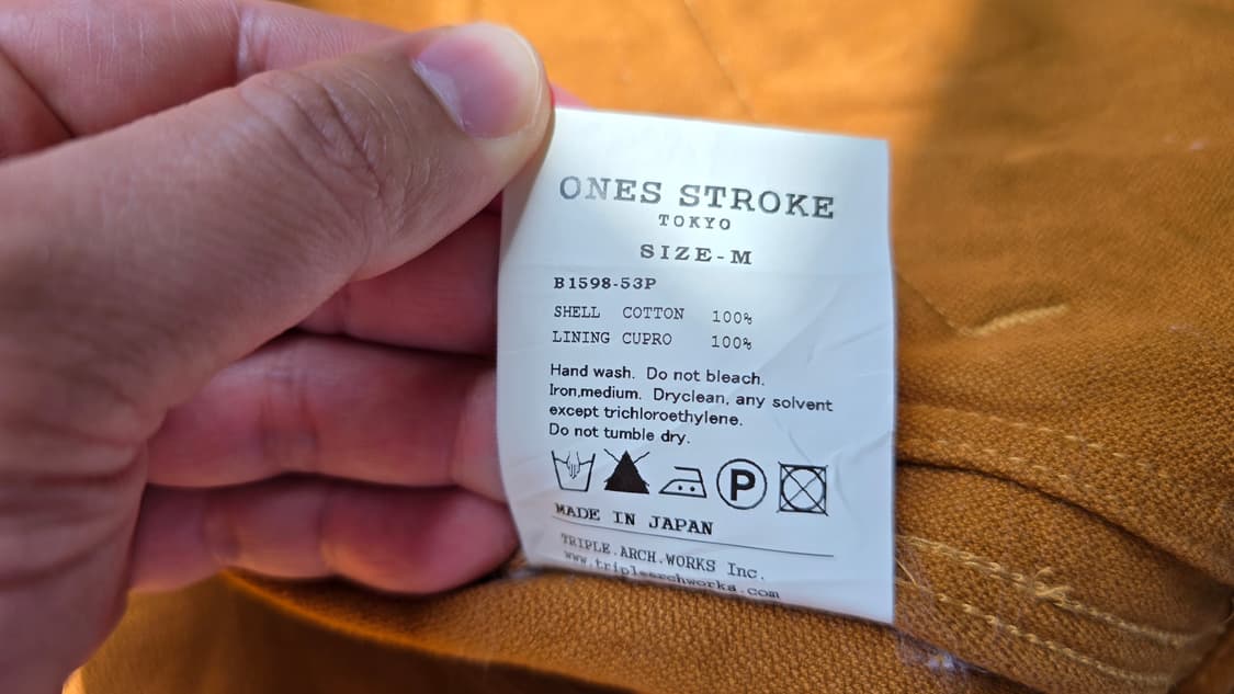 ONES STROKE , LEE 트러커 자켓 복각 , JAPAN 상품이미지4