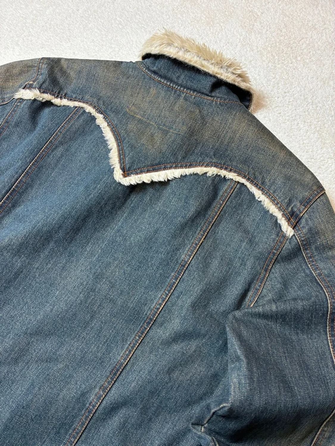 리바이스 00's 패치드 쉐르파 트러커 자켓 PN6386 상품이미지8