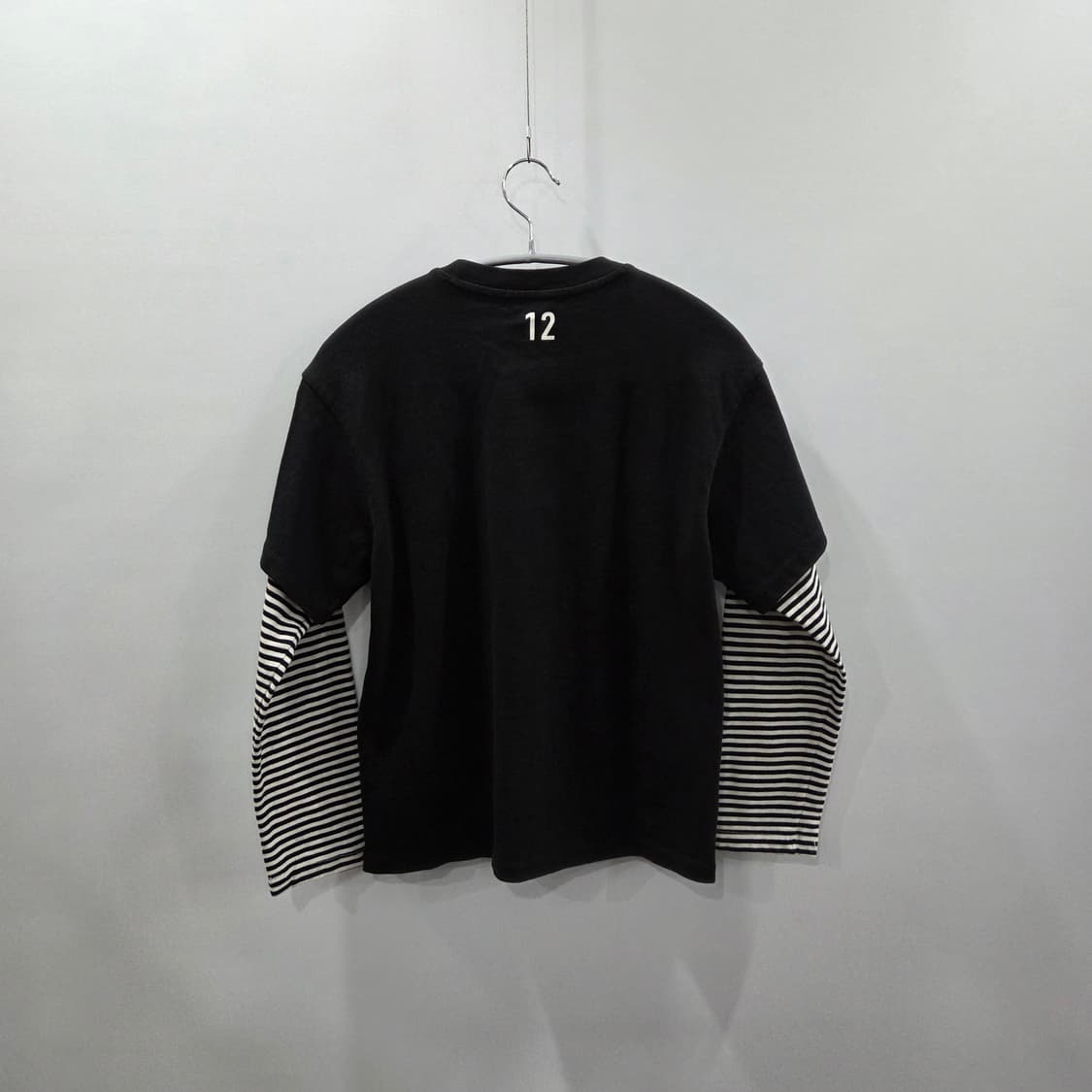 아이스비스킷 키즈 레이어드 스트라이프 롱슬리브 145  상품이미지5