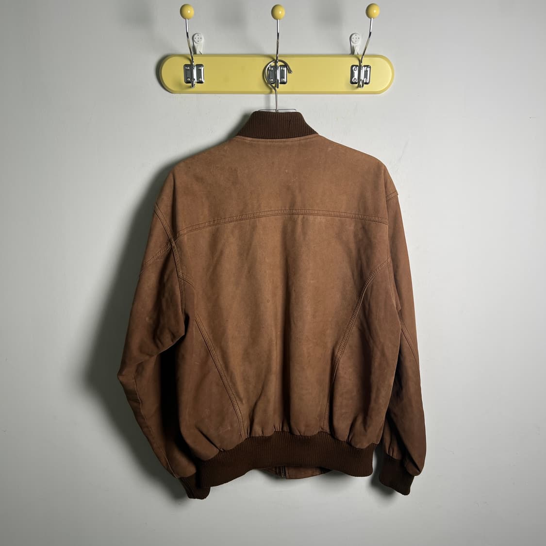 vtg 빈티지 오리지널 양가죽 스웨이드 봄버 자켓  상품이미지3