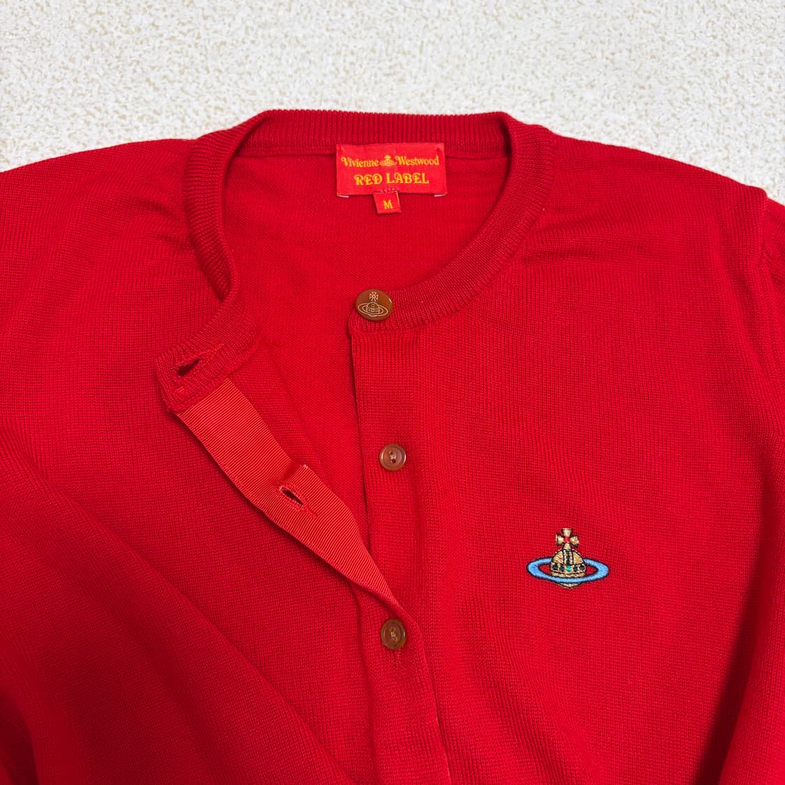 비비안웨스트우드 레드라벨 울 가디건 상품이미지5