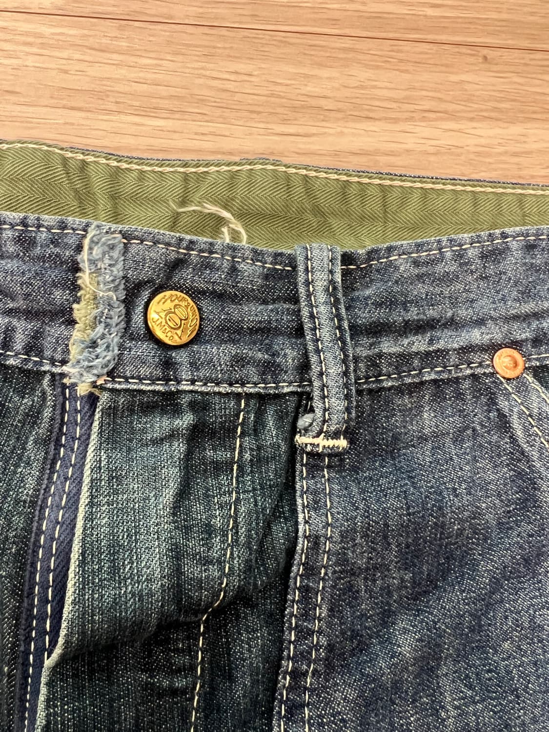 리얼맥코이 / 더블니 데님 / 32 상품이미지8