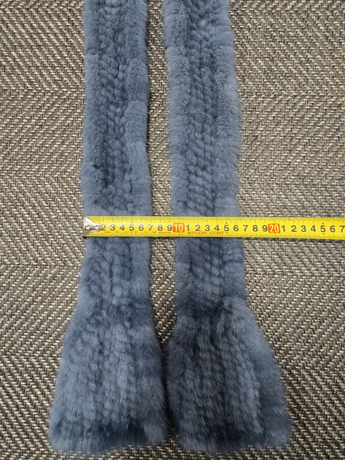 칼라거펠트 KARL LAGERFELD 밍크목도리 블루 상품이미지5