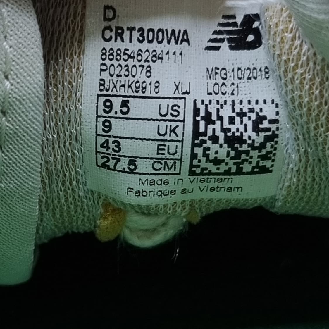 뉴발란스 CRT300 남성스니커즈 275 상품이미지6