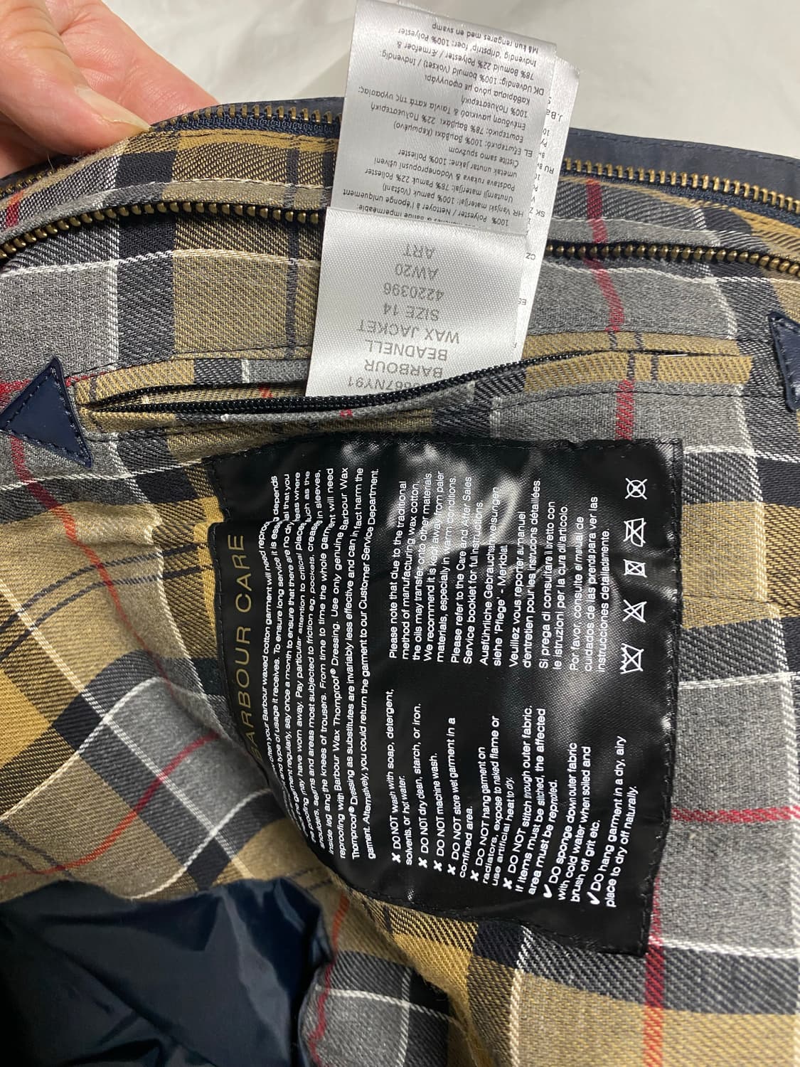 바버 자켓 상품이미지8