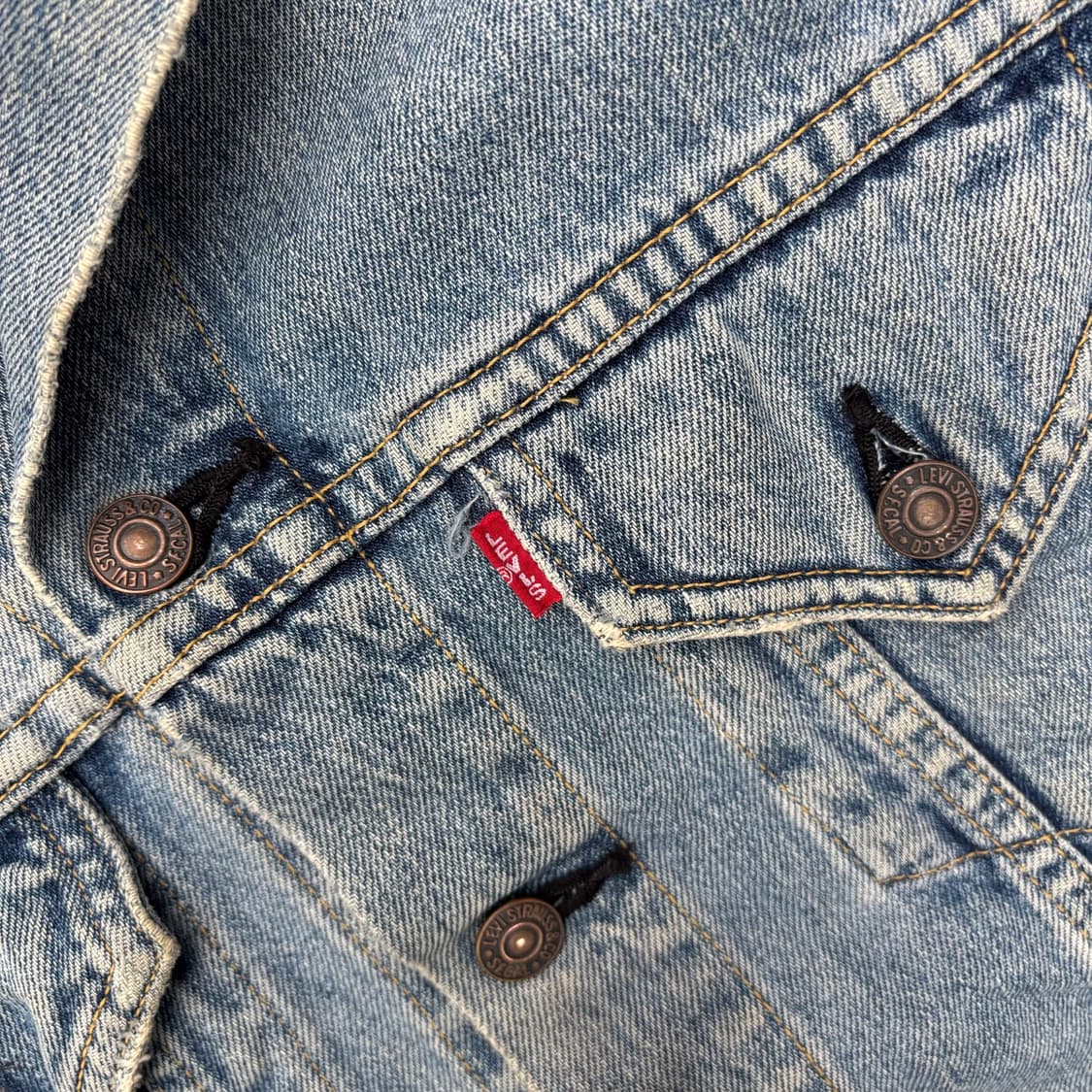 90~00년대 일본 리바이스 557 빅e 트러커 자켓 상품이미지5