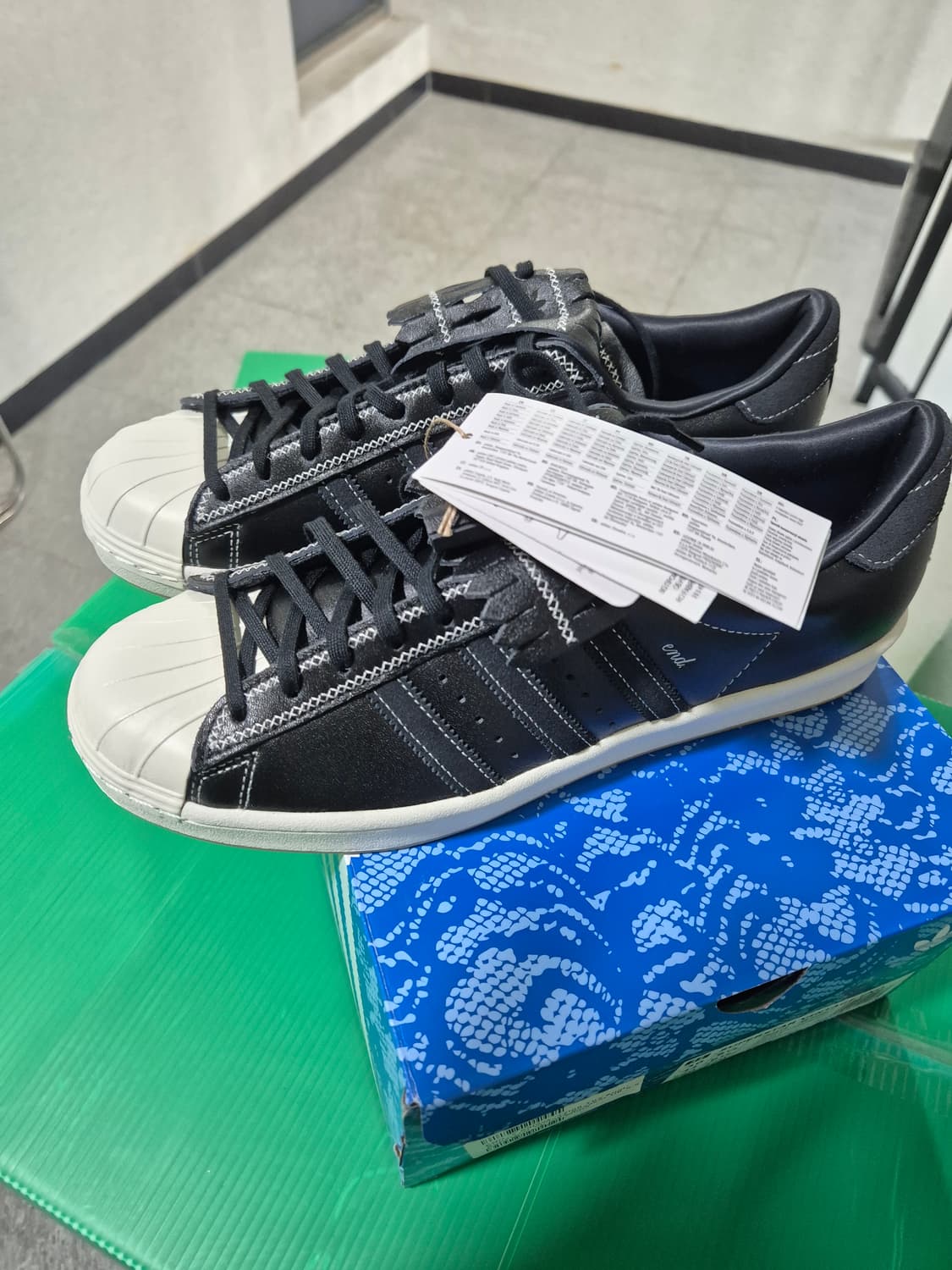 아디다스X엔드 슈퍼스타 280사이즈 새상품 상품이미지1