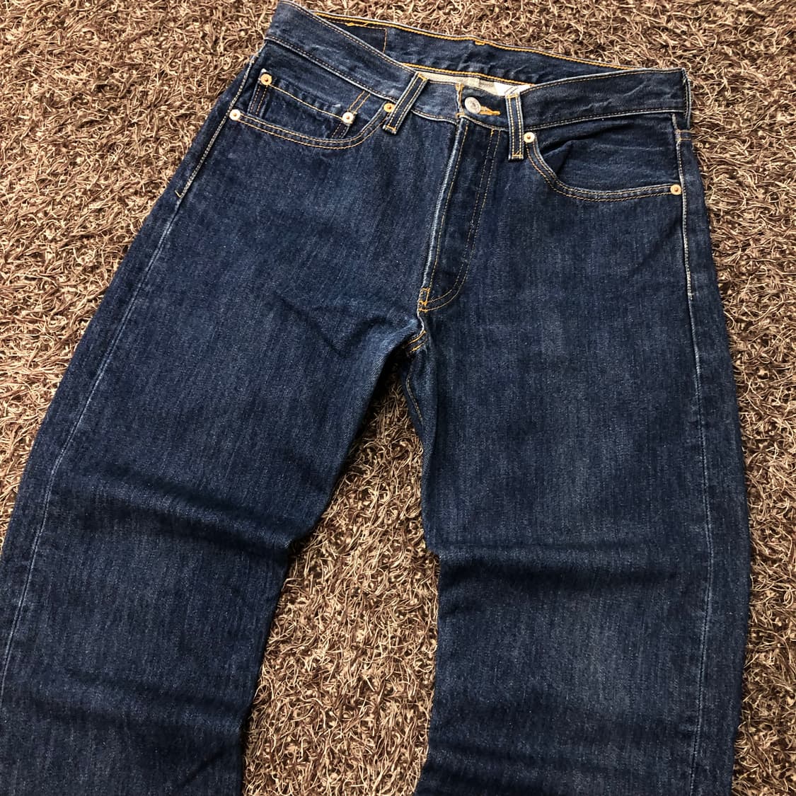 리바이스 501 워싱 데님 팬츠 상품이미지2