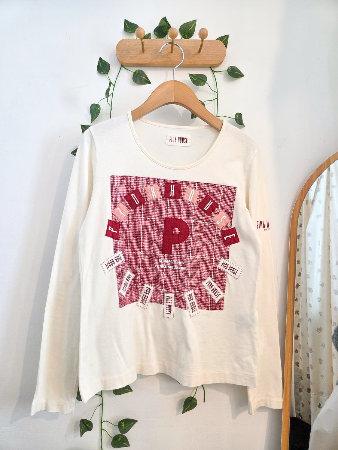 Pink house 패치워크 슬리브 상품이미지1