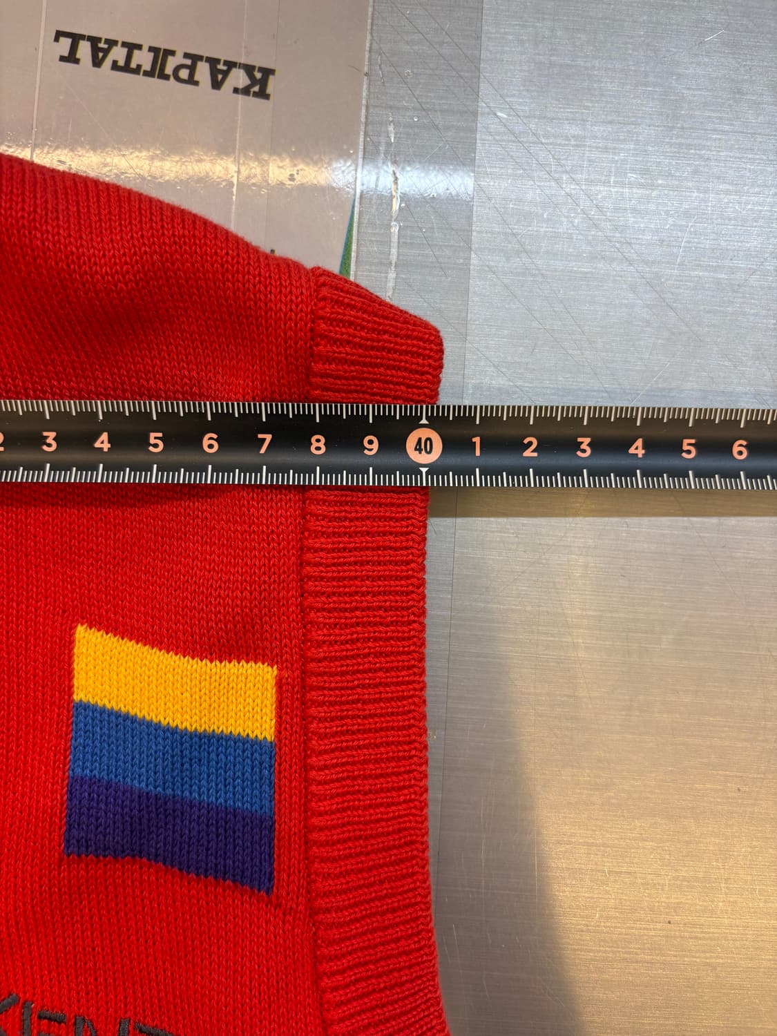 겐조 골프 플래그 니트 베스트 상품이미지4