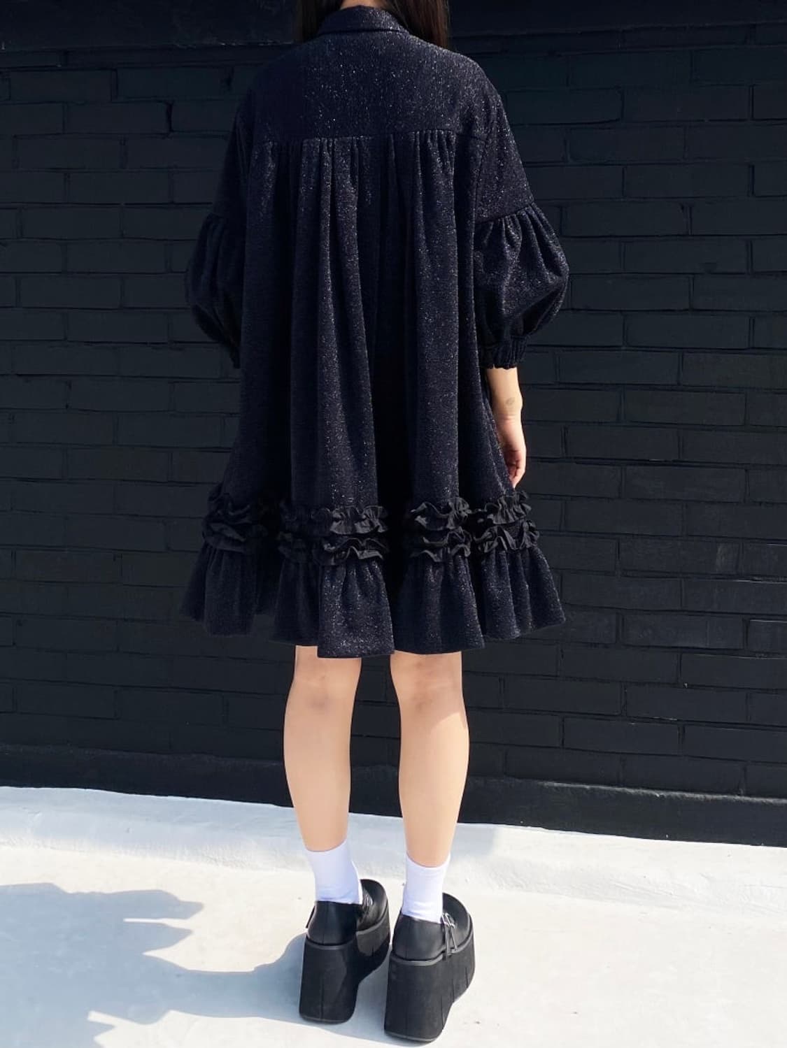 비뮈에트 giltter frill detail onepiece 상품이미지4