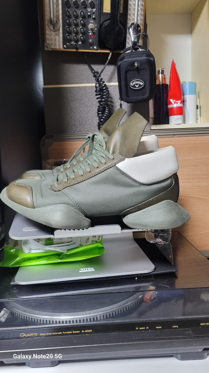 릭오웬스 러너 그린 스니커즈 상품이미지2