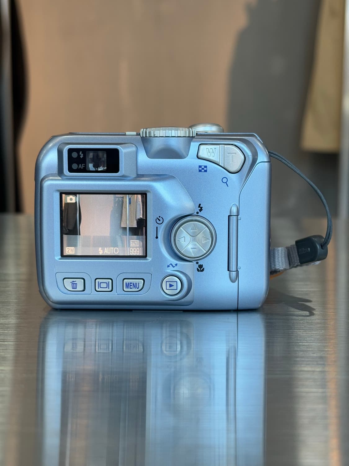 날짜표시)니콘 쿨픽스 2100 블루 빈티지디카 상품이미지3