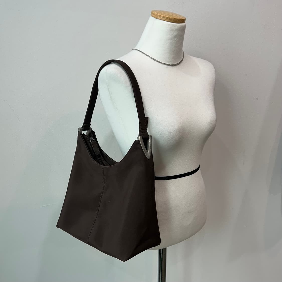 빈티지 딥브라운 숄더백 상품이미지7