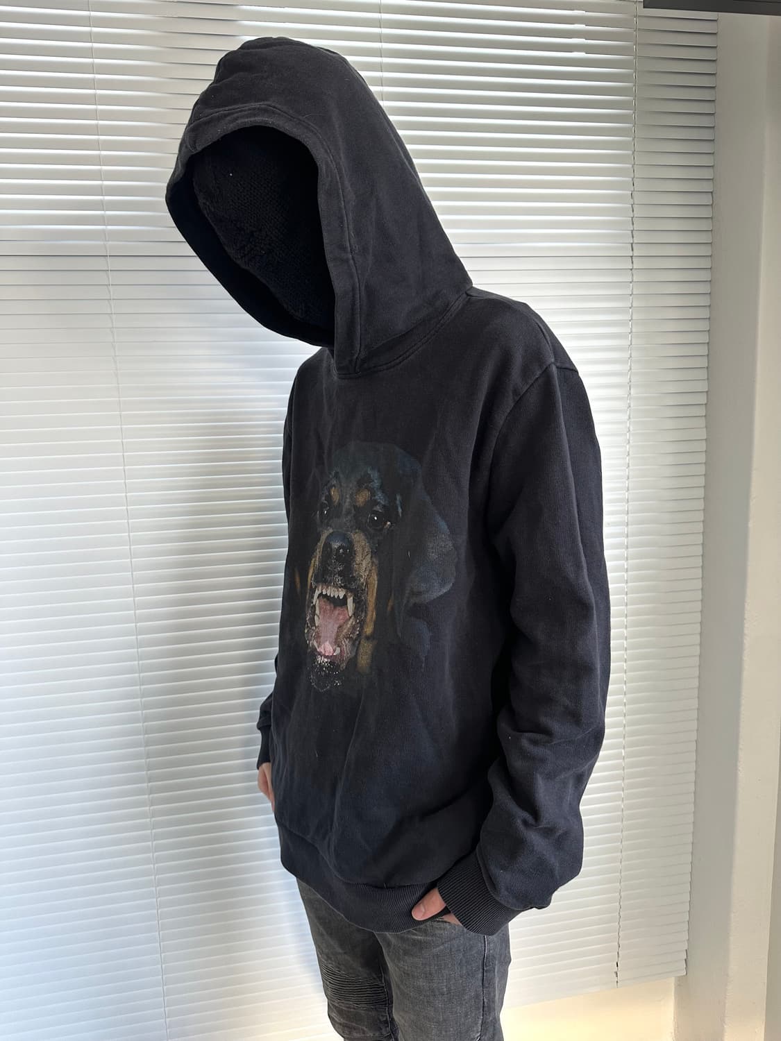 지방시 리카르도 티시 로트와일러 후드티 상품이미지2