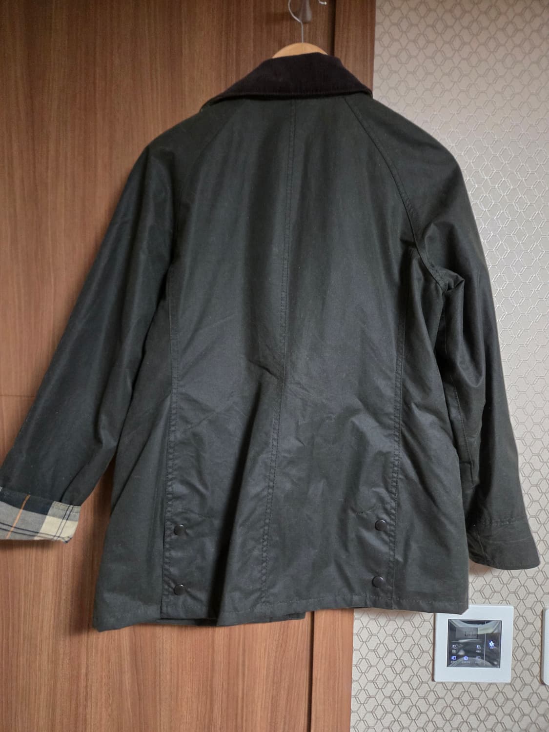 바버 여성 왁스자켓 UK10  상품이미지7