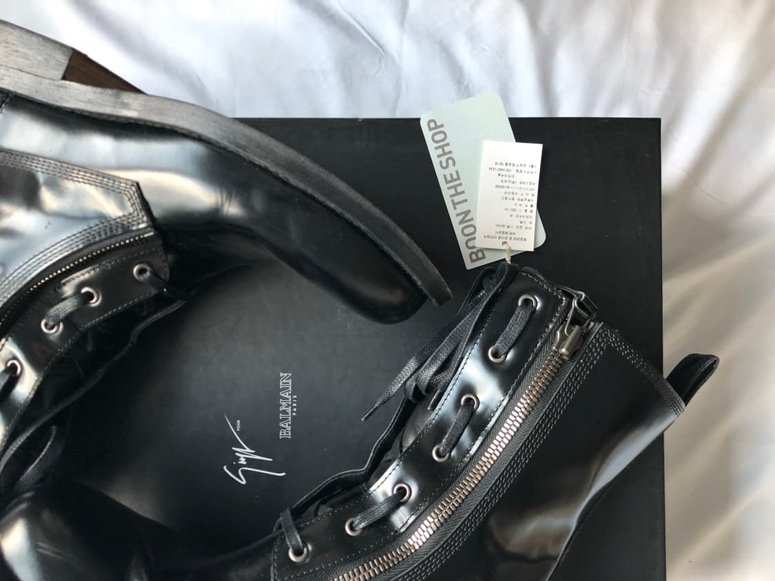 [42] 발망 balmain 초판 사이드지퍼 레인저부츠 상품이미지8