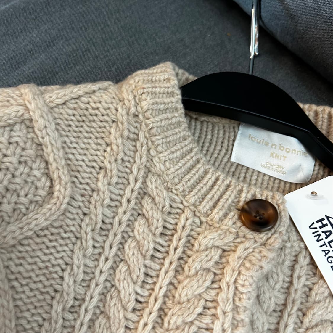 흰순이 가디건 상품이미지3