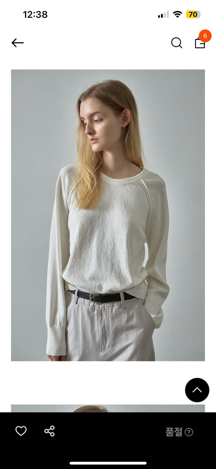 파사드패턴 래글런 풀오버 니트 상품이미지1