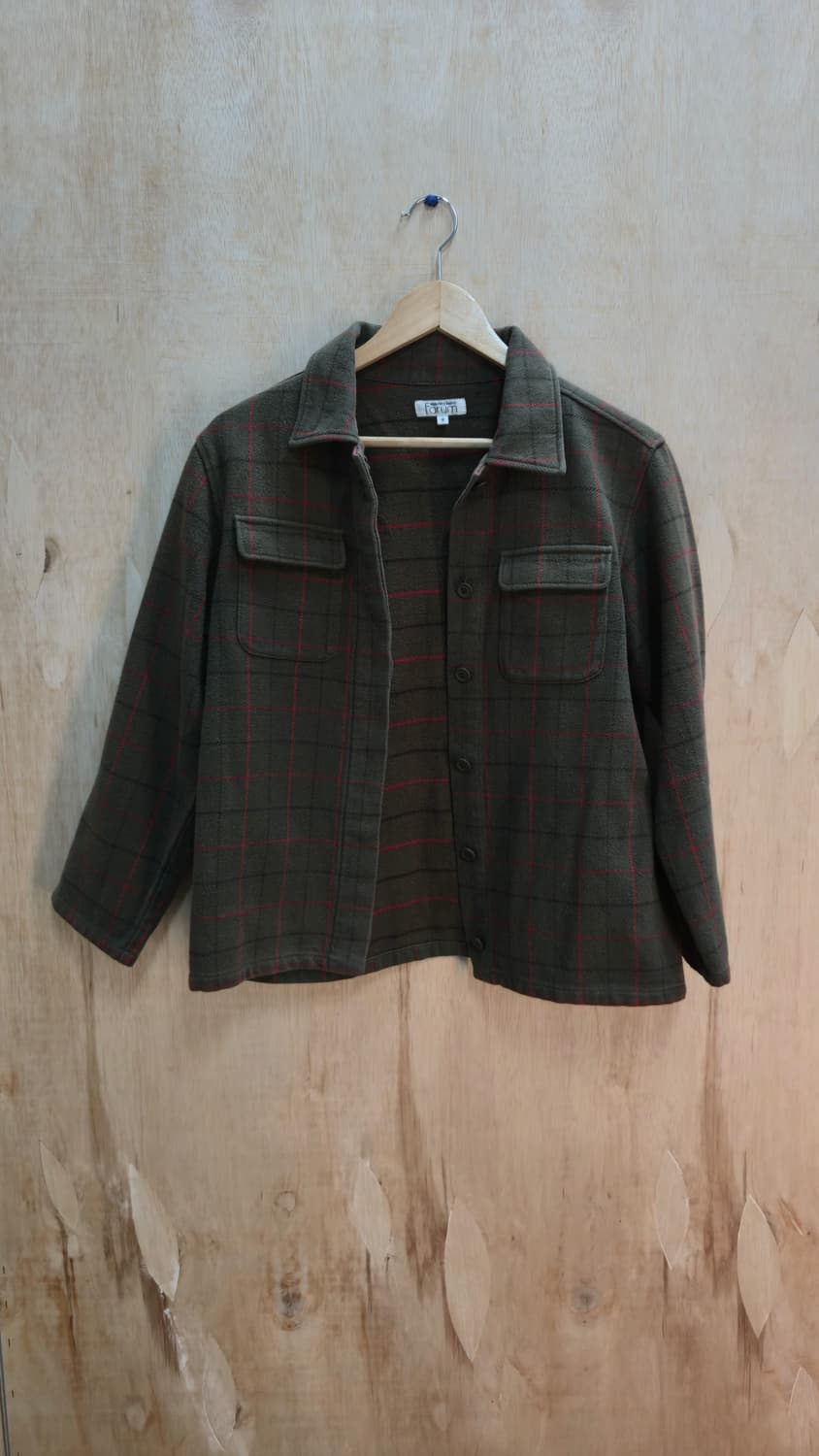 Marie Claire 체크 겨울 자켓 s size  상품이미지4
