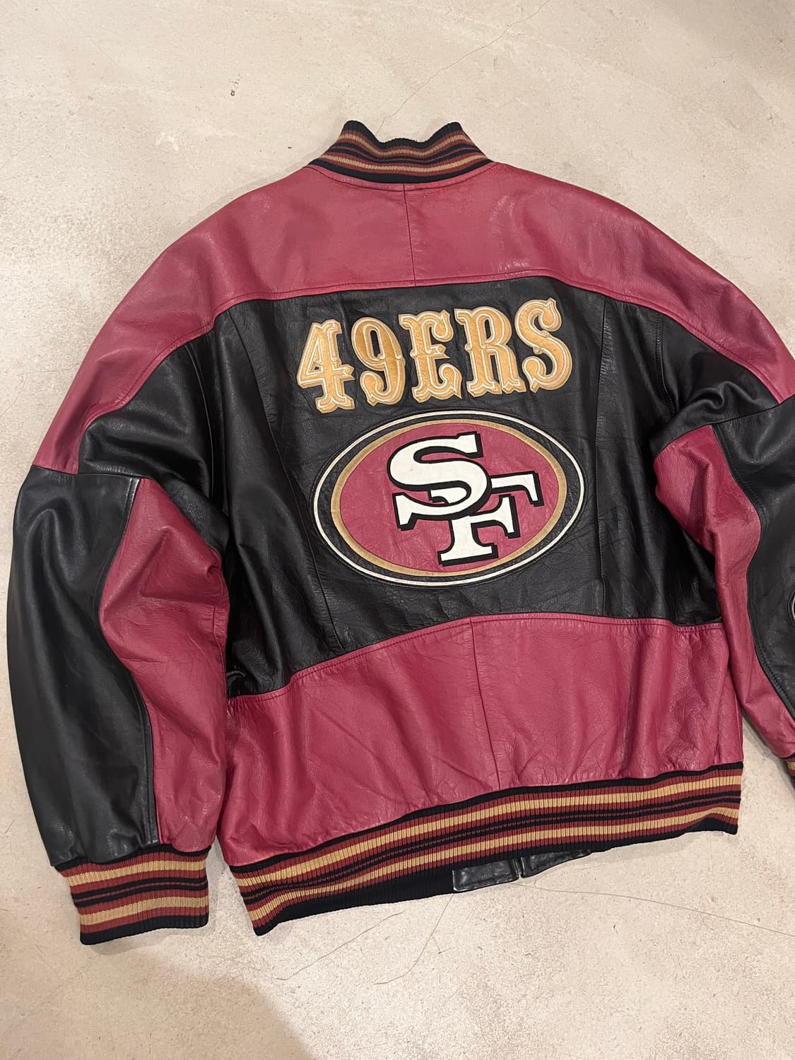 빈티지 G-lll 샌프란시스코 49ERS 레더자켓 상품이미지2