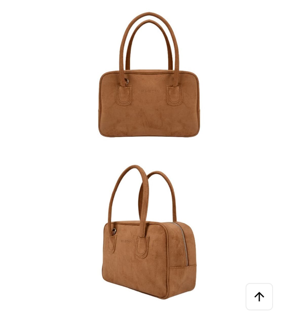 아노에틱 투웨이 스웨이드 토트백 크로스백 브라운 상품이미지5