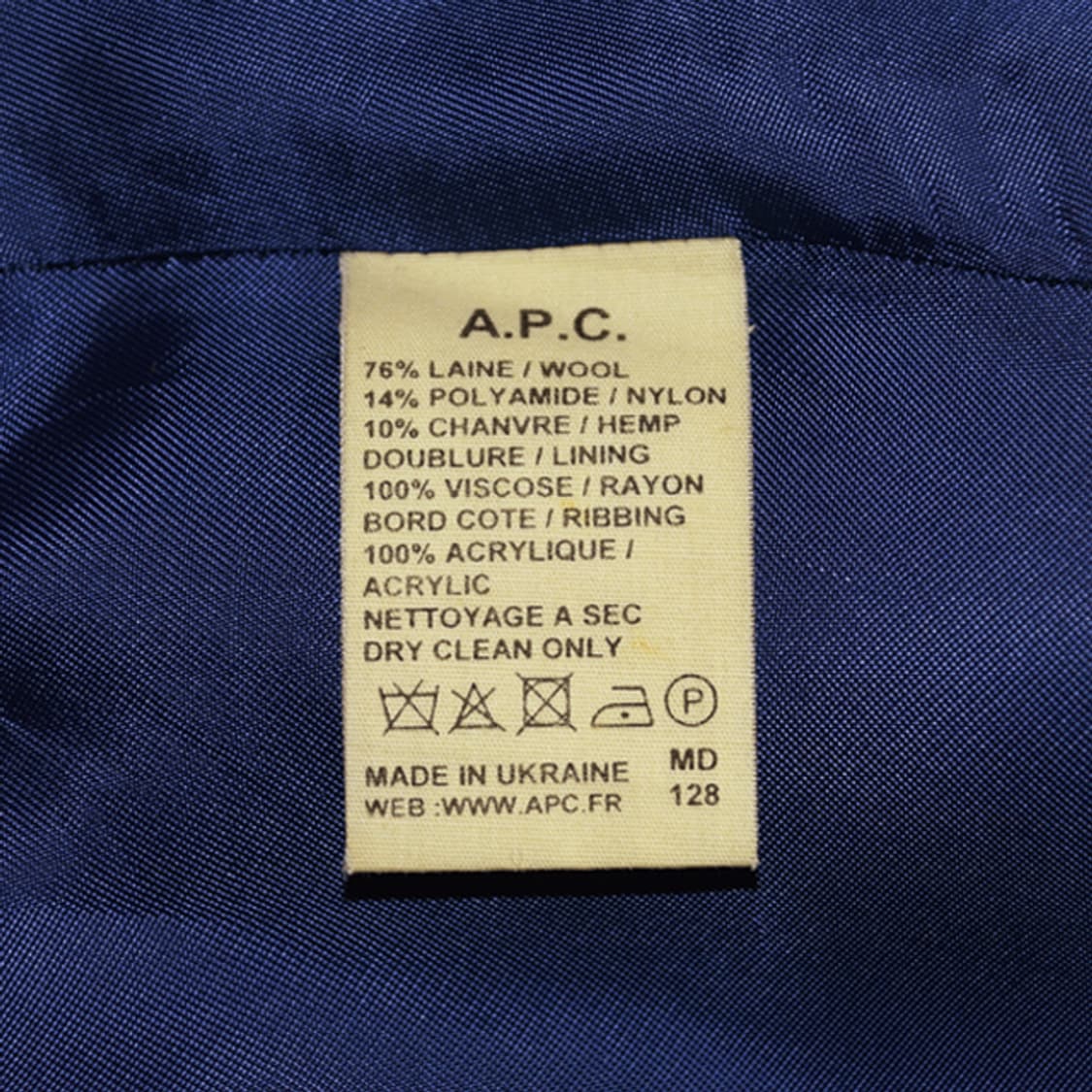 A.P.C. 울블렌드체크자켓 상품이미지7