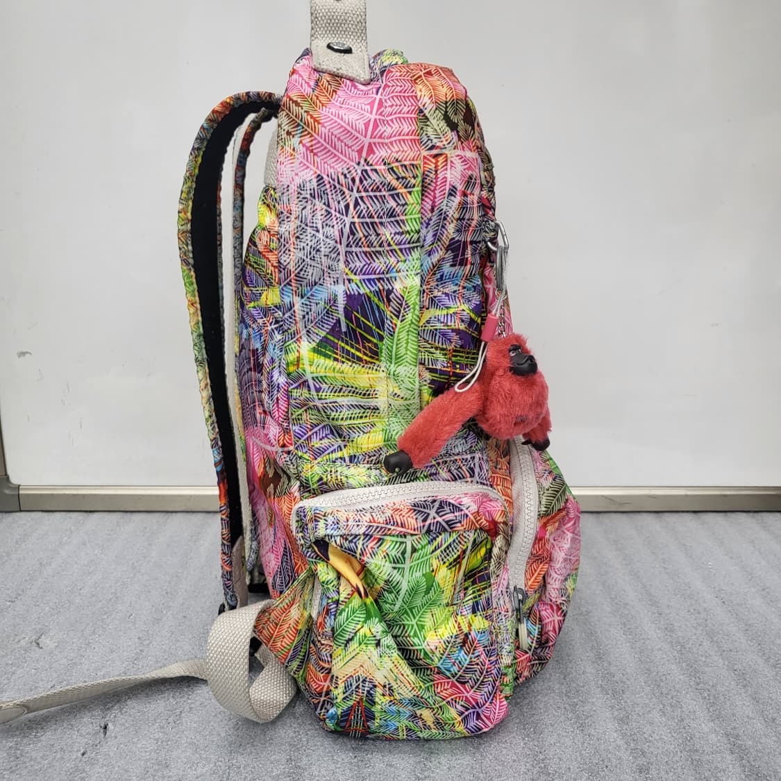 화려한 키플링 백팩 40x27x13cm 상품이미지5