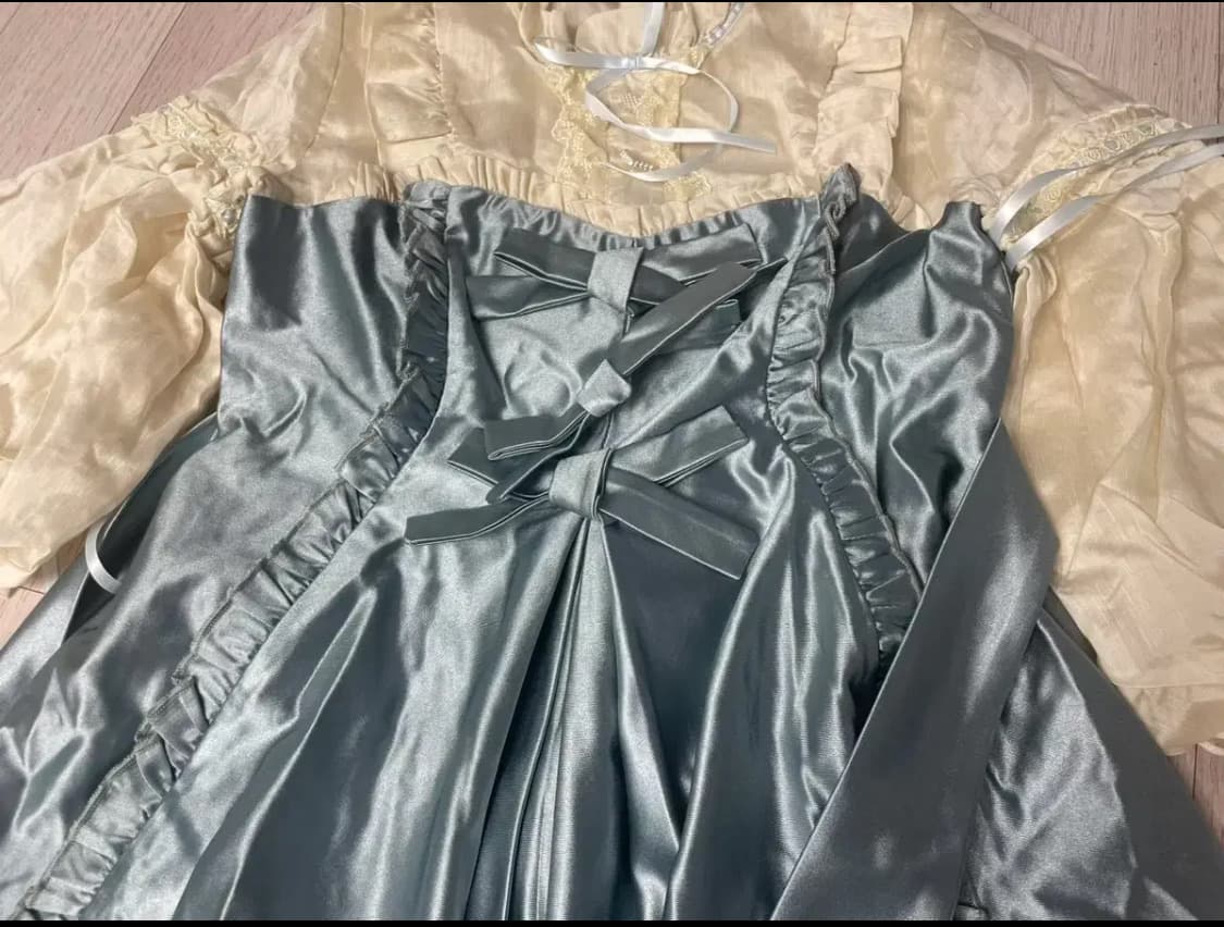 Booboo 블루 로리타 원피스(양산계 등) 상품이미지5