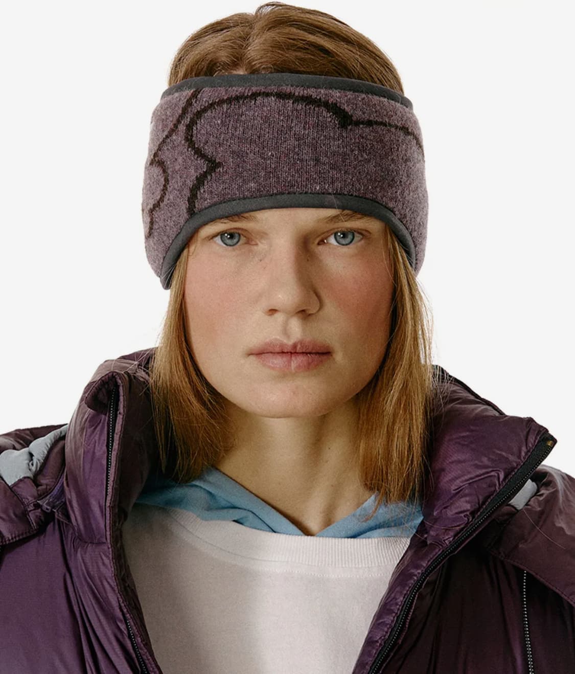 테켓 헤어밴드 Thought Nest Headband Purple 상품이미지1